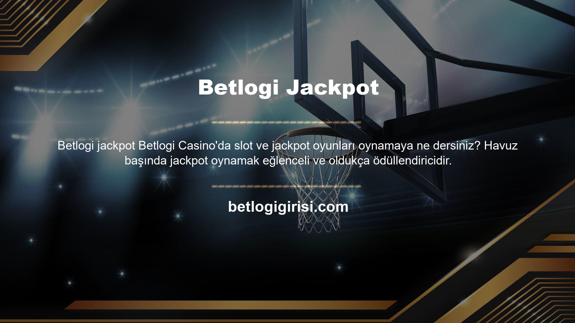 Betlogi Casino bunun farkındadır ve slot makinelerine ve jackpotlara yeni ve modern bir alternatif sunmaktadır